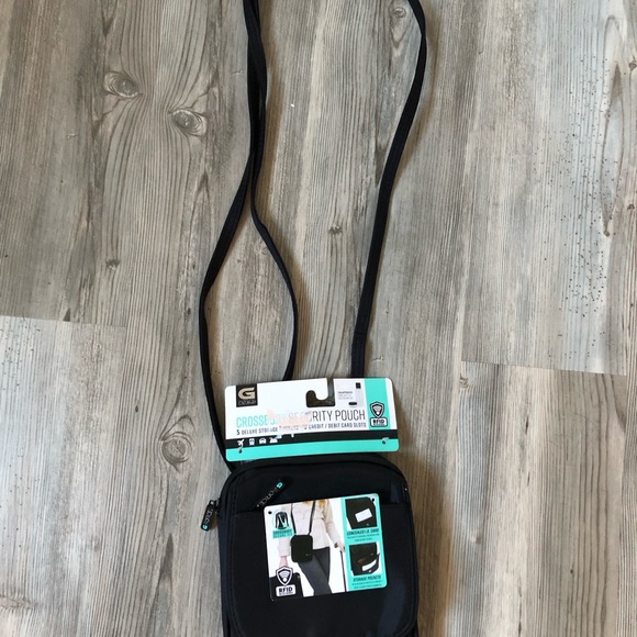 G Force crossbody security pouch, REID blocking, NWT - Picture 6 of 7